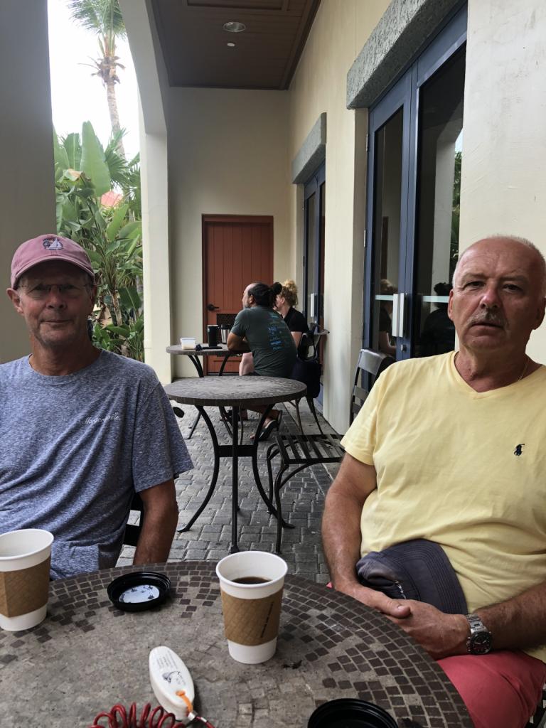 Dale & Gerry at coffee5116.JPG