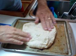 Spreading the dough out1815.JPG