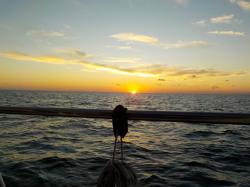 sunset Bahama banks.JPG