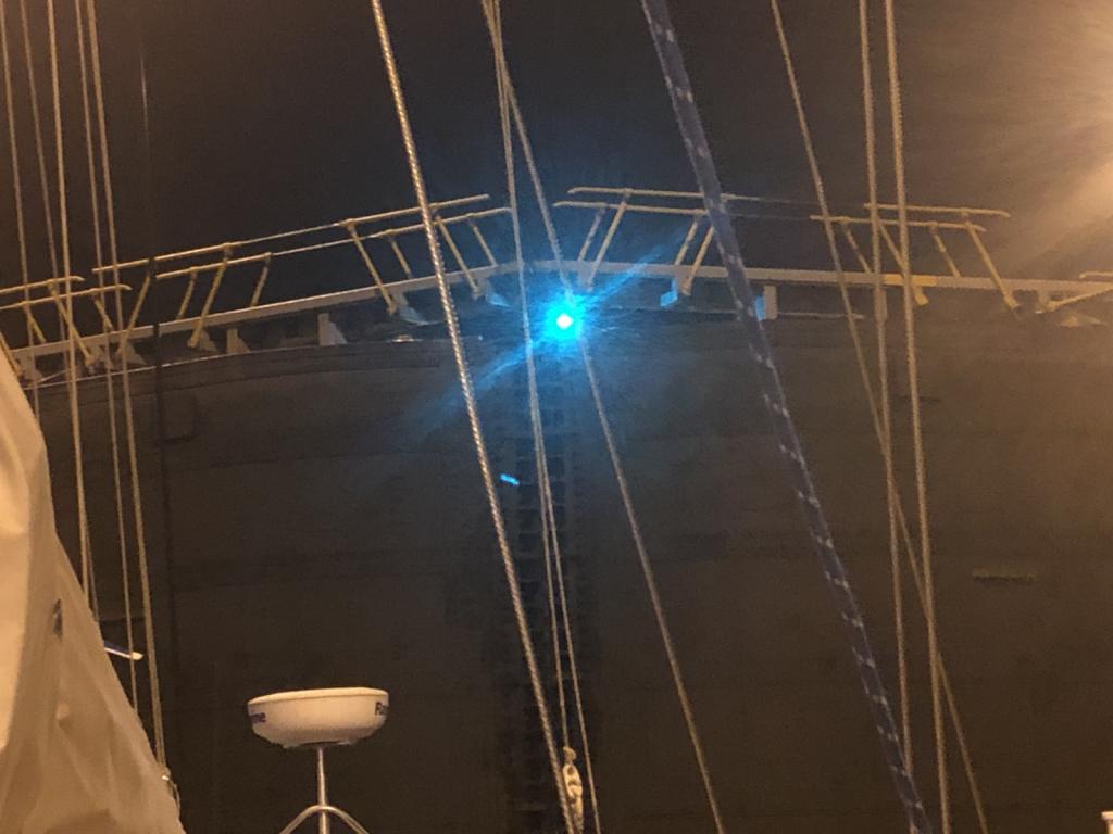 Gatun lock gates closed behind us.jpeg