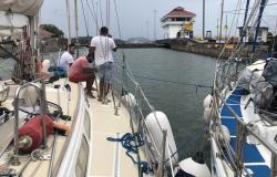 Approaching Migual lock rafted to Pauline Claire.jpeg