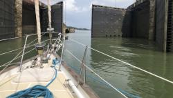 Pedro Miguel lock gates opening.jpeg