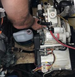 Acid washing water cooler on Gen set.jpeg
