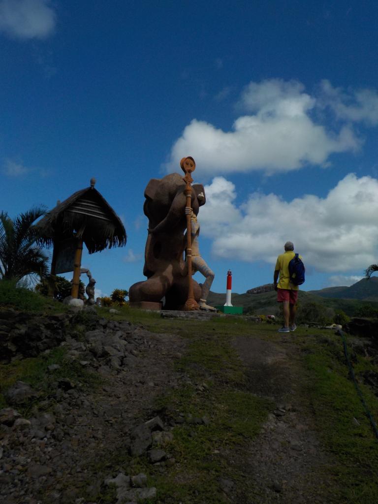 Gerry approaching top of Tiki hill.jpeg