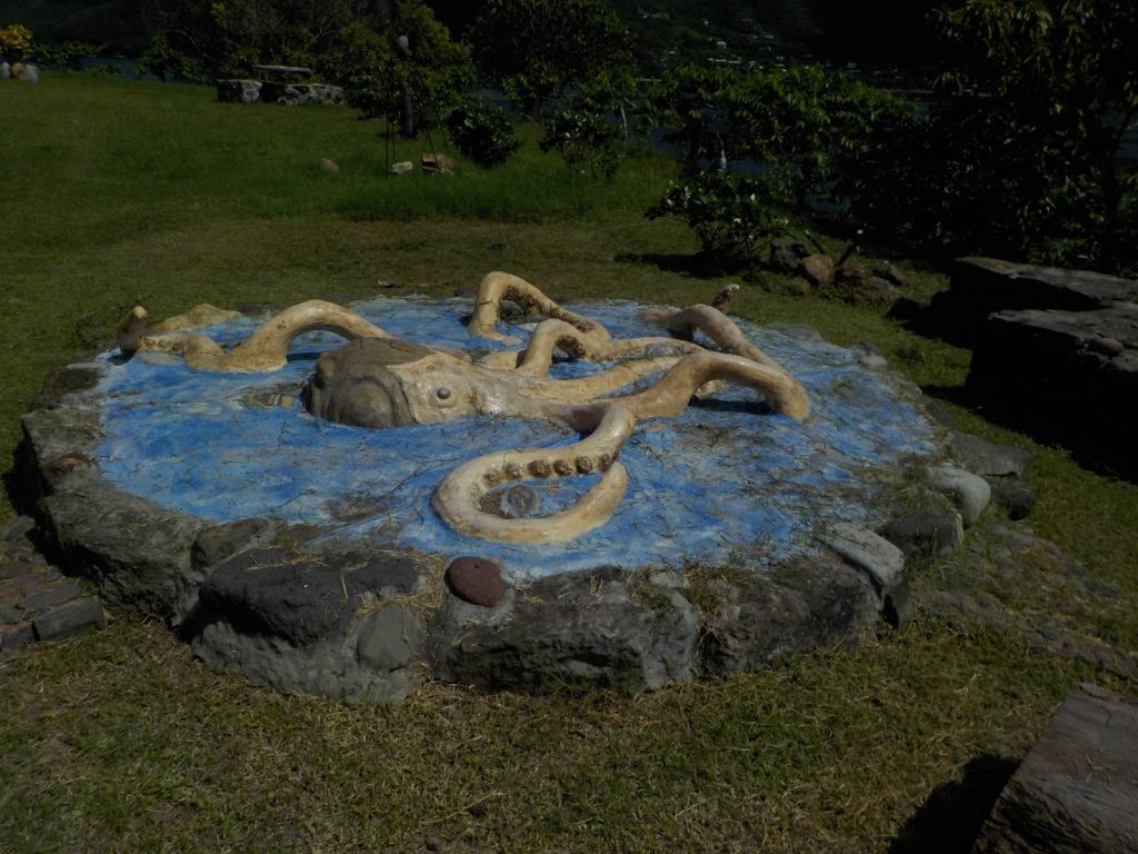 Octopus sculpture at Tiki hill-wandering arms.jpeg